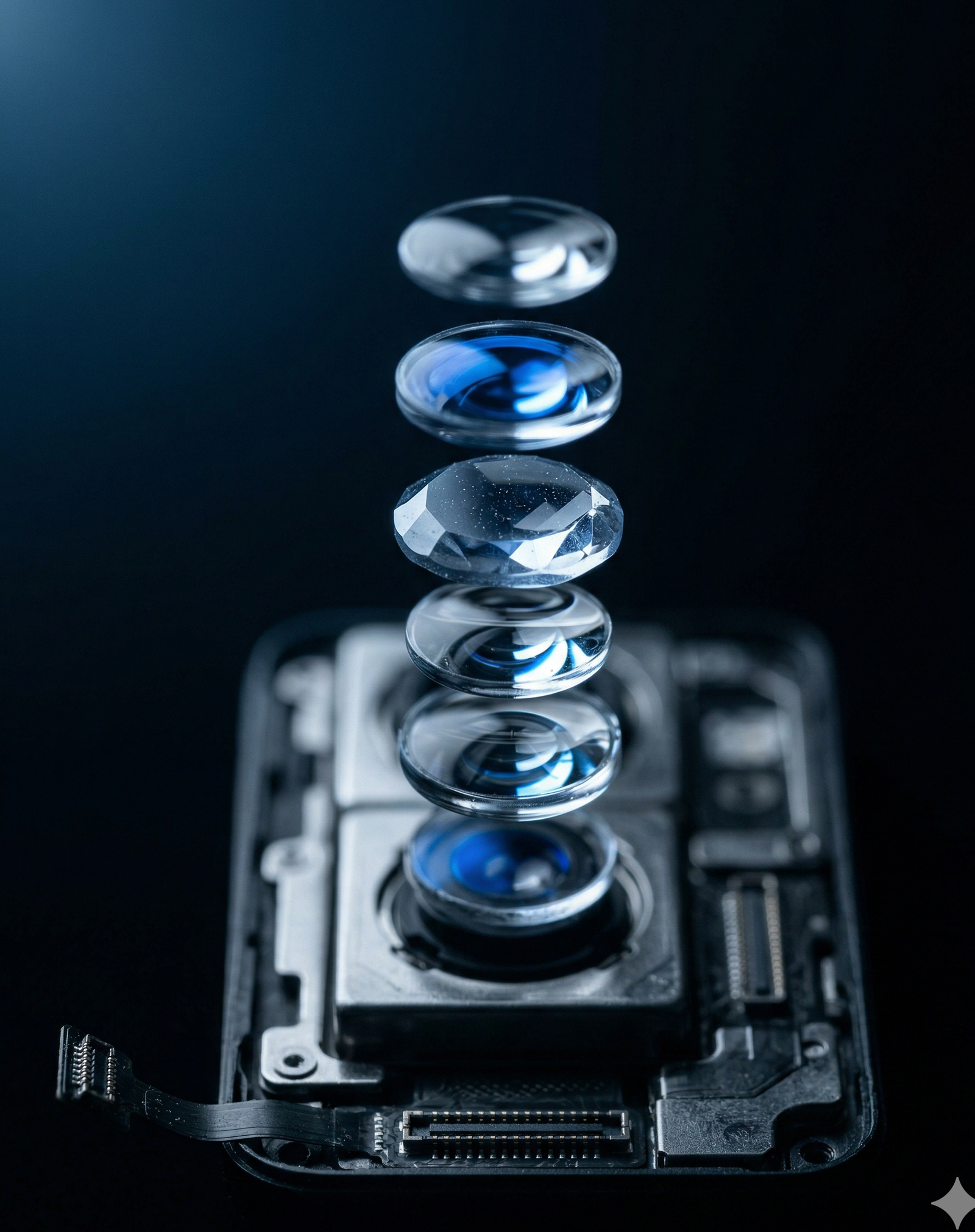 Câmeras e conectores